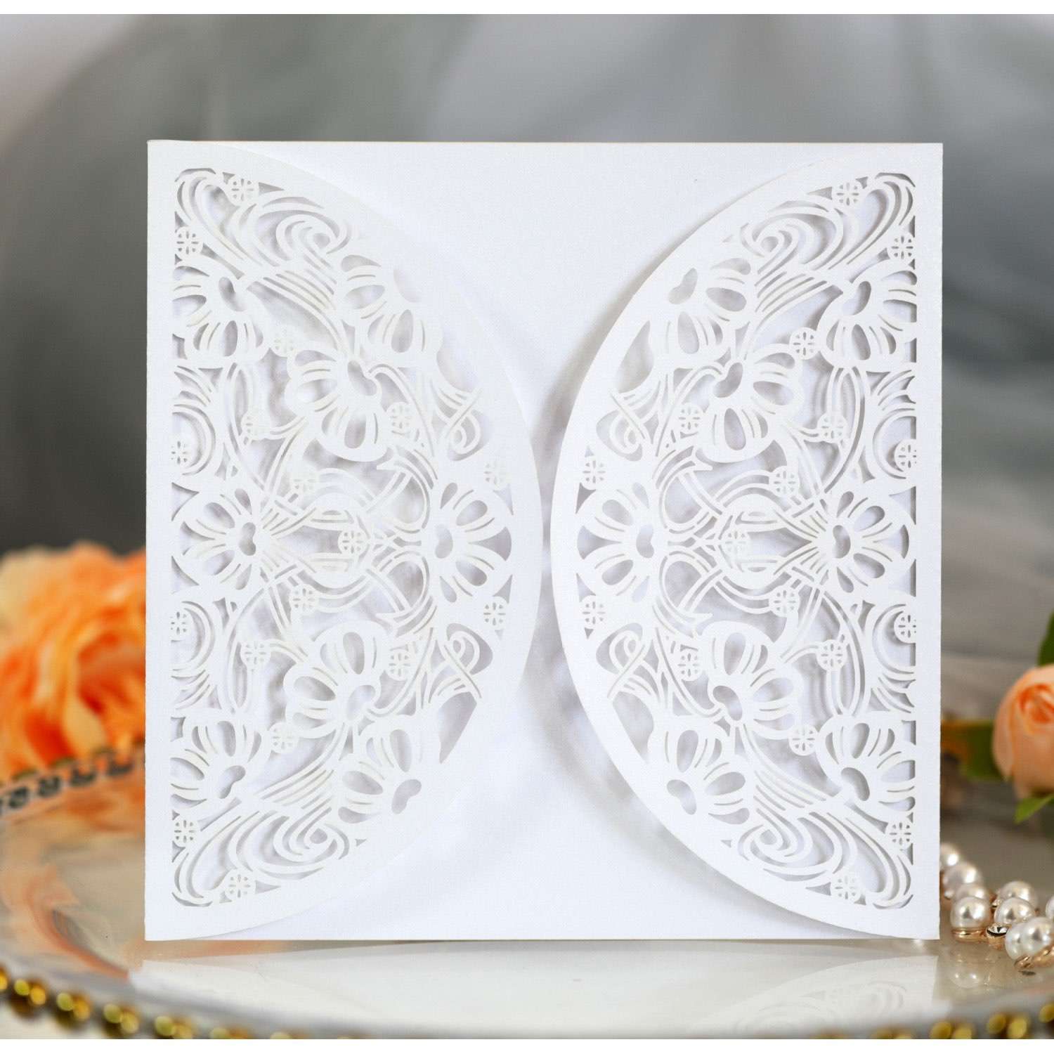 Laser Holder Wholesale Wedding Invitation Card Wedding Supplies